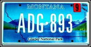 Beschreibung: Glacier National Park